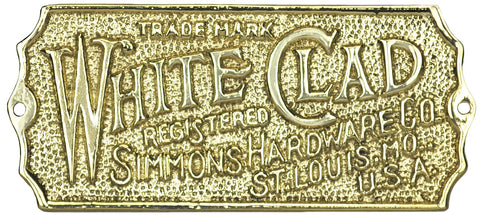 Icebox White Clad Label (M-10)