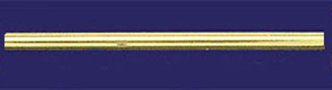 Polished Unlacquered Brass 4' Long, 5/8" Diameter Rod