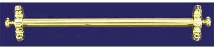 Stair Carpet Rod Set with Fancy Knob Ends For Thicker Carpets