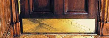 Brass Kickplate 8" X 38"