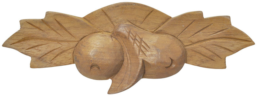 Hand Carved Wood Handle 7" Right Hand