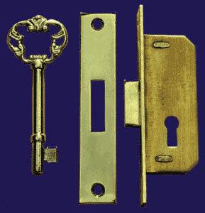 Antique Style Full Mortise Cabinet Lock