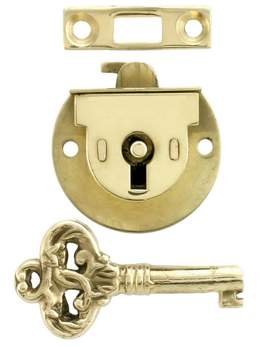 Small Jewelry Box Lock & Key