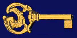 Small Decorative Key Blank