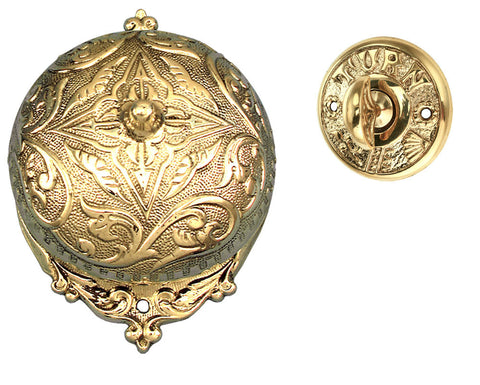 Recreated Interior Bell For Victorian Twist Doorbell SET 12" Operator