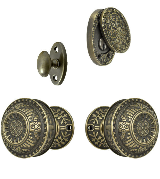 Windsor Pattern Entry Door Set with Swing Cylinder Cover