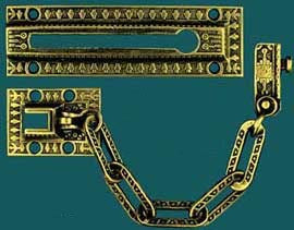 Victorian Windsor Pattern Door Safety Chain