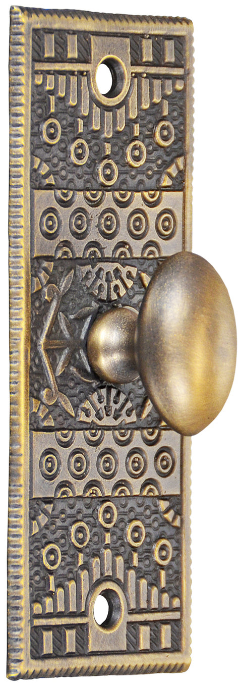 Victorian Windsor Pattern Bolt Turn Knob