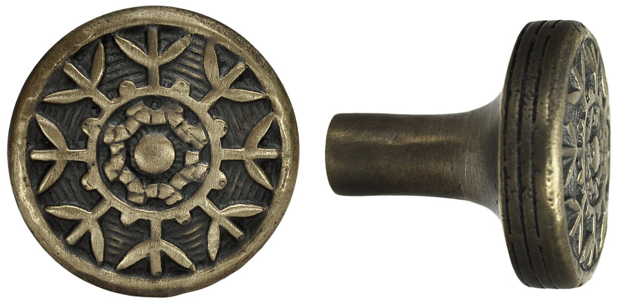 Victorian Windsor Pattern 1 1/4" Cabinet Knob (ZB-J52)