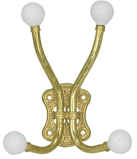 Quad Hook Porcelain Ball