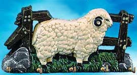 Sheep Key Rack