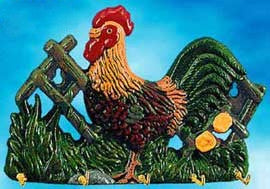 Rooster Key Rack