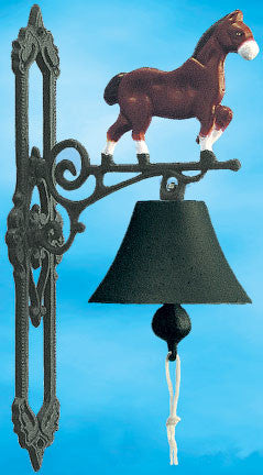 Western Style Cast Iron Horse Bell