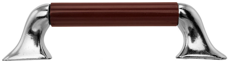 Art Deco Bakelite Red Tube Handle 3" Boring
