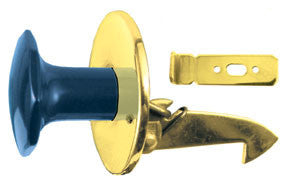 Art Deco Bakelite Blue Cupboard Latch 1"