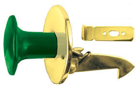 Art Deco Bakelite Green Cupboard Latch 1"