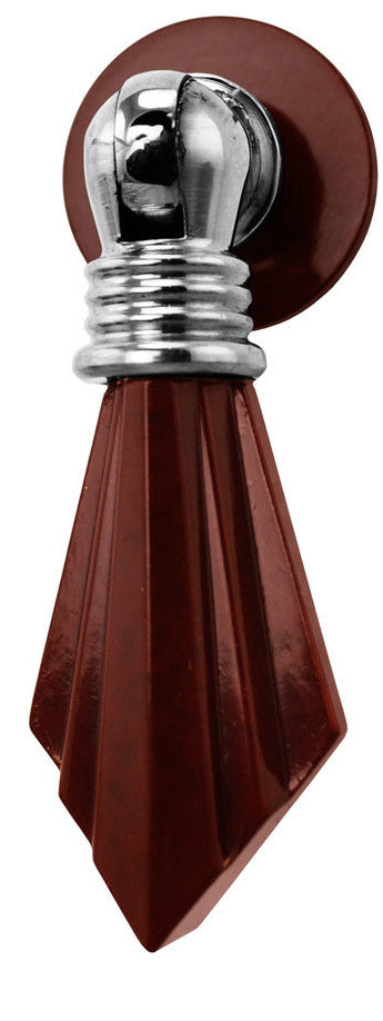 Art Deco Bakelite Red Drop 2 1/2" (ZJ-58R)