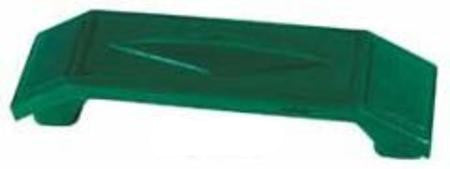 Art Deco Bakelite Green Bridge Handle 3" Boring