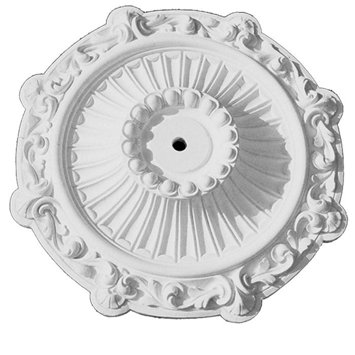 Victorian 25" Decorative Real Plaster Ceiling Medallion