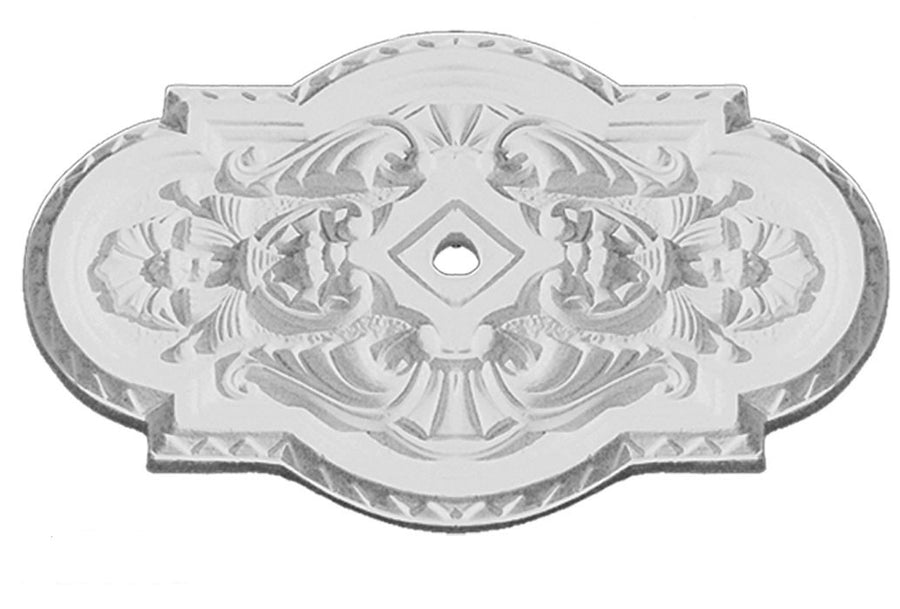 Victorian 23" Rectangular Plaster Ceiling Medallion
