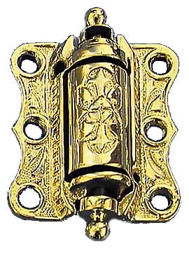 Decorative Victorian Door Coiled Spring Hinge