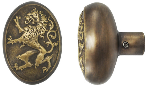 Victorian Sargent Antwerp Lion Door knob (ZLW-194K)