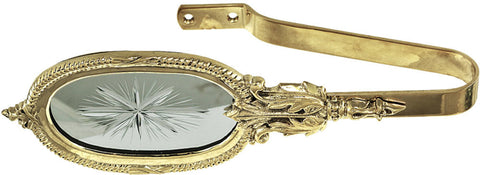 Oval Mirror Curtain Tieback