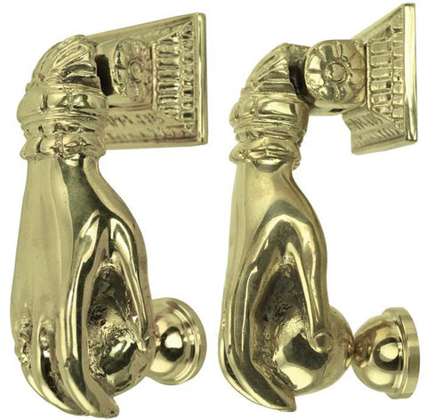 Victorian Recreated Large Hand Door Knocker