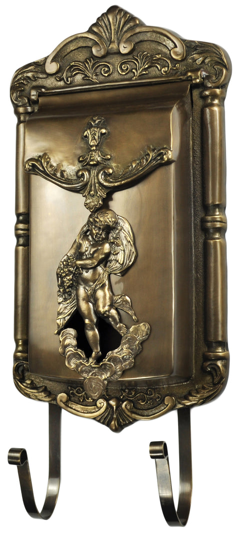 Victorian Angel/Cupid Motif Mail Box