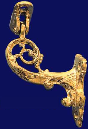 Very Ornate Rococo Stair Rail Bracket