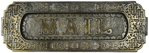 R&E Victorian Letter & Newspaper Mail Slot