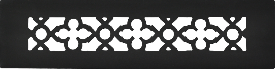 Cast Iron Floor Ceiling Or Wall Grille Register Vent - No Damper