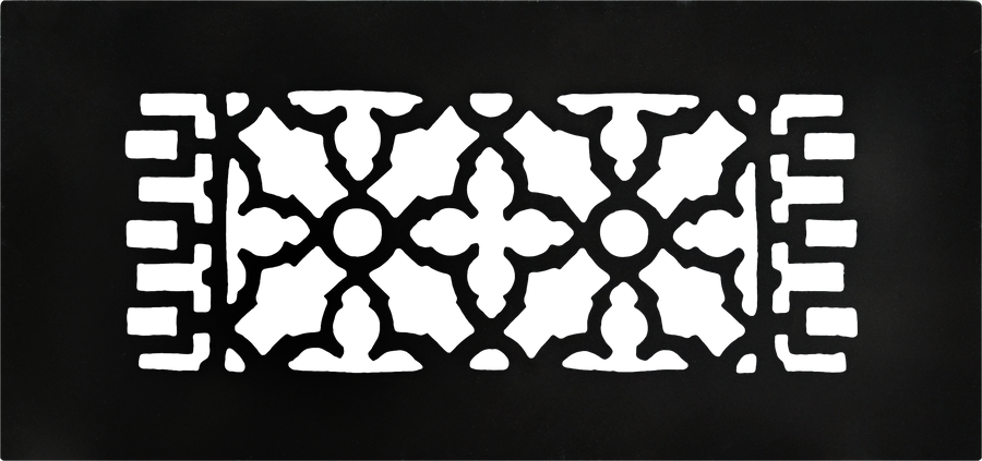 Cast Iron Floor Ceiling Or Wall Grille Registers Vent - No Damper