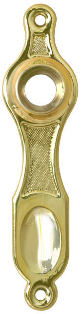 Narrow & Small Door Plate In Four Finishes