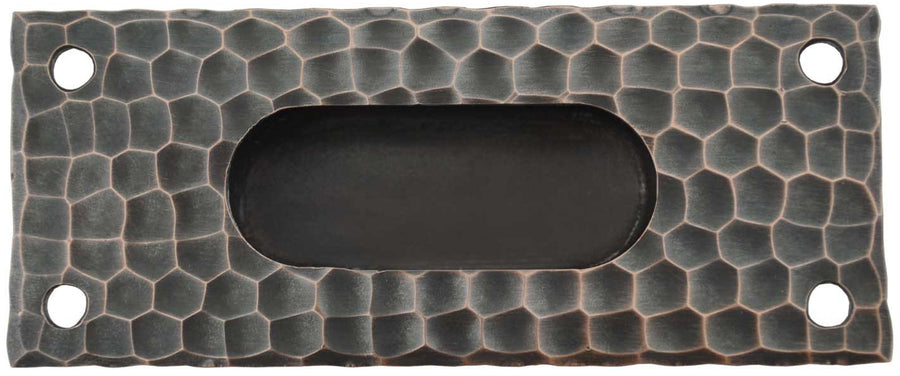 Arts & Crafts Recessed Copper Handle