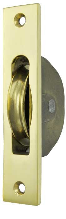 Plain Brass Window Pulley