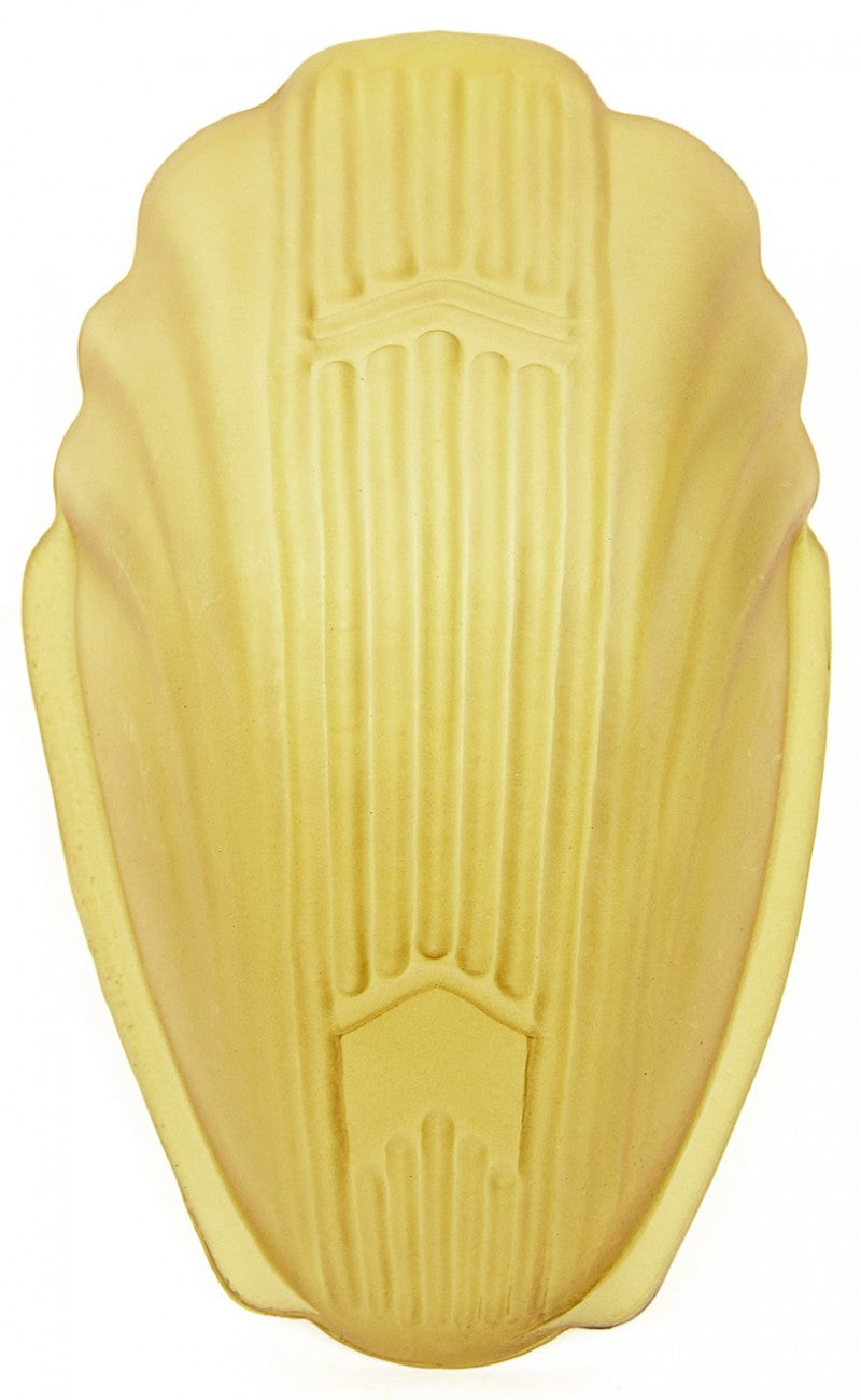 Chevron Series Markel Art Deco Amber Tint Slip Shade