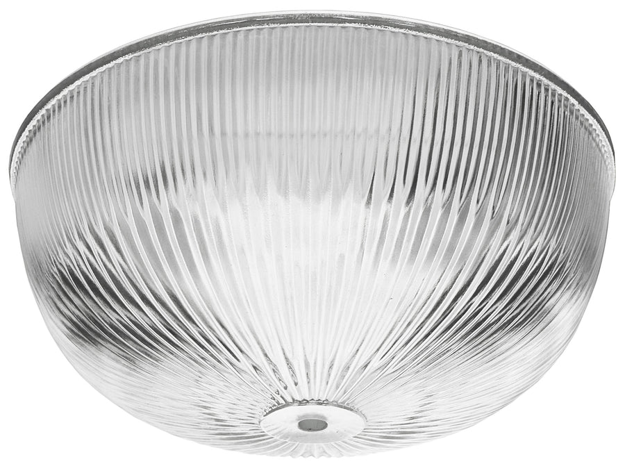 Vintage Recreated Glass Holophane Bowl Shade