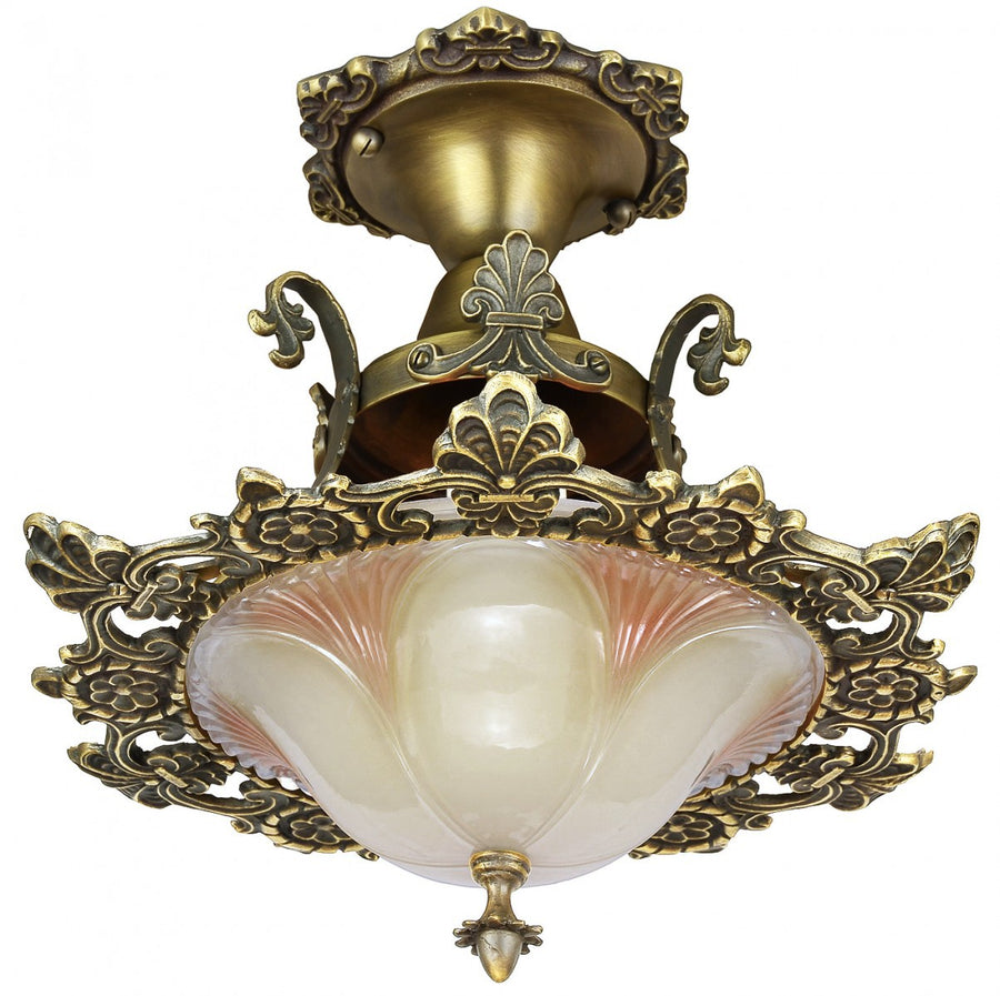Art Deco Flush Mounted Close Ceiling Light Replica