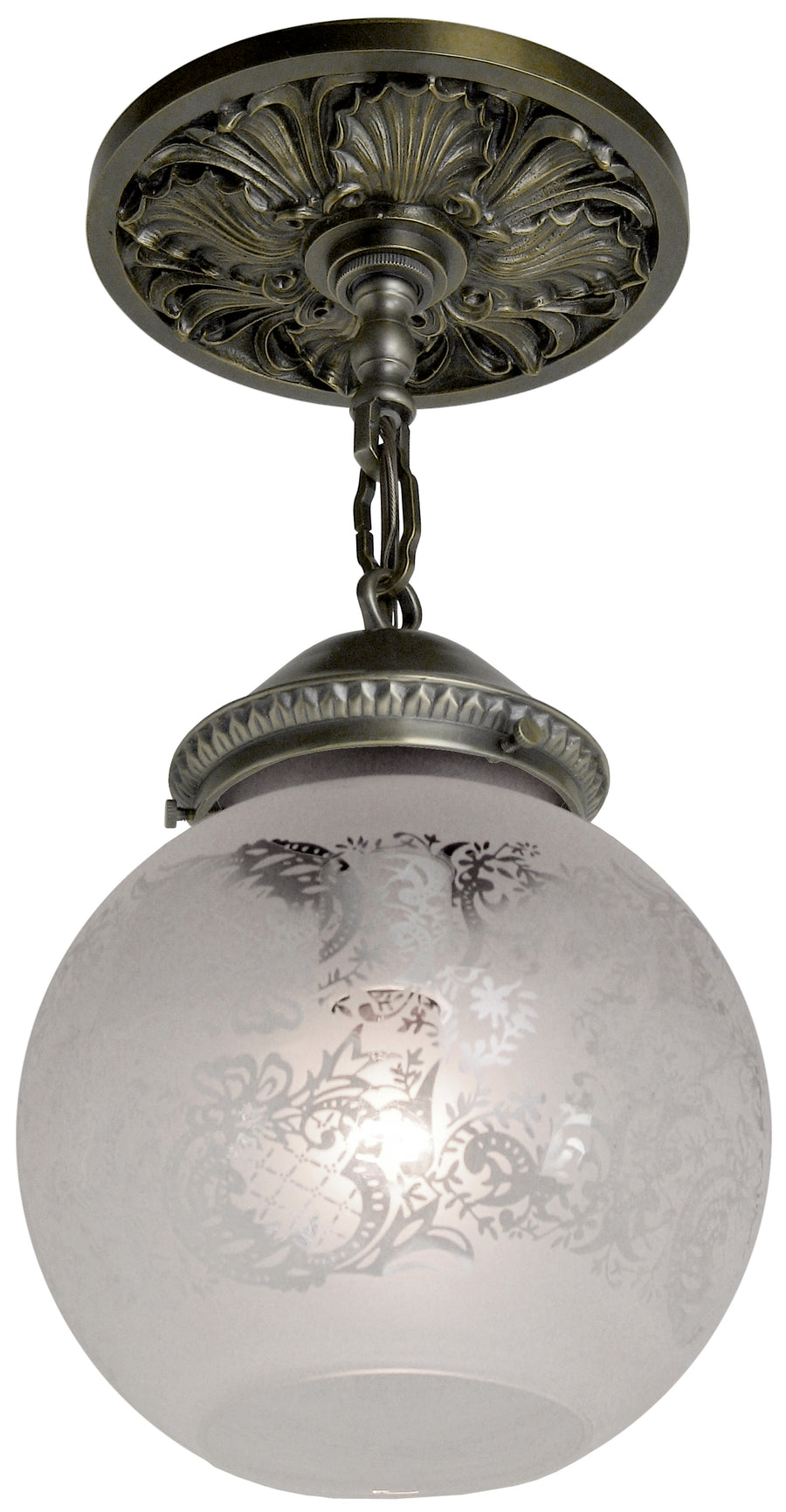 4" Fitter Size Close Ceiling Pendant Light