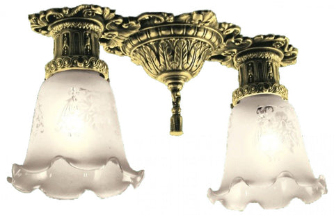 Monique Flush Mount Close Ceiling 2 Light