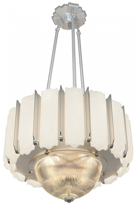 Enlargement of a 1933 Streamline Art Deco Chandelier