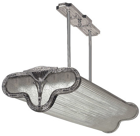 50" Large Art Deco Ceiling Light LED Art Deco Office Ceiling Light