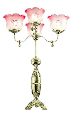 Victorian Recreated Portable Gaslight Table Lamp