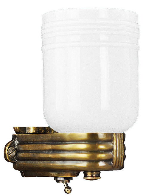 Edwardian Style Short Boat Wall Sconce