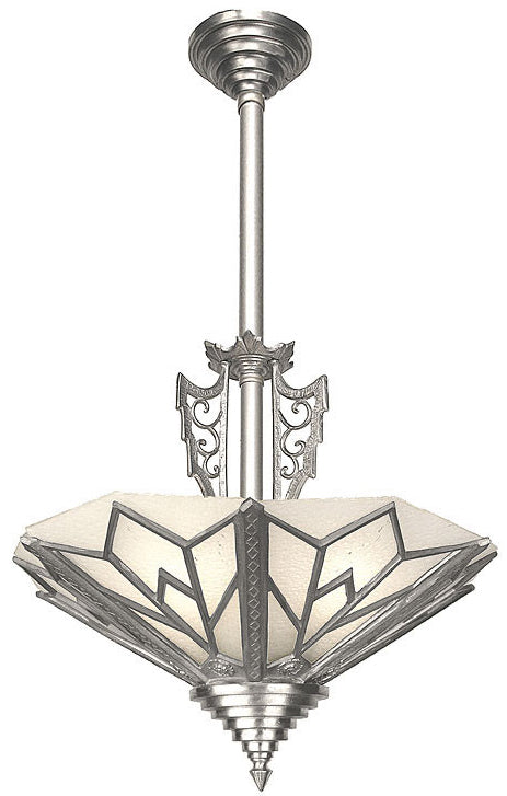 Art Deco Manhattan Tall Chandelier (367-NP1-CH)