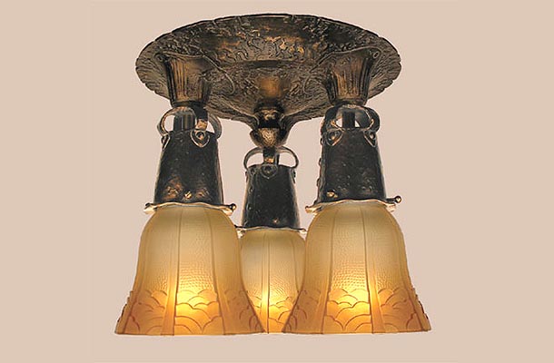 J Morgan 4 Light Chandelier 2 1/4" Fitter (292-4AC-CH) — view 4