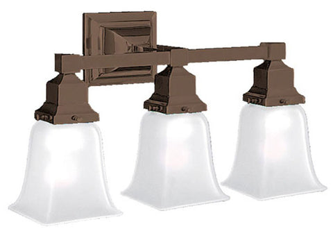 Mission Style Triple Sconce