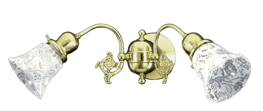 Victorian Or Edwardian Double Arm Sconce