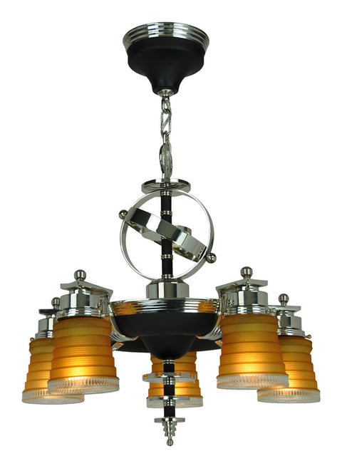 Art Deco Streamline Ceiling Fixtures Chandeliers Modernist Style